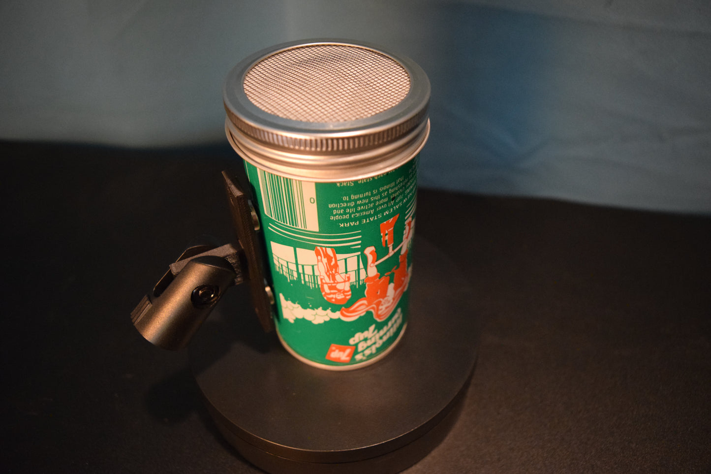 Lo Fi Soda Can Microphone - 1970s 7Up Illinois