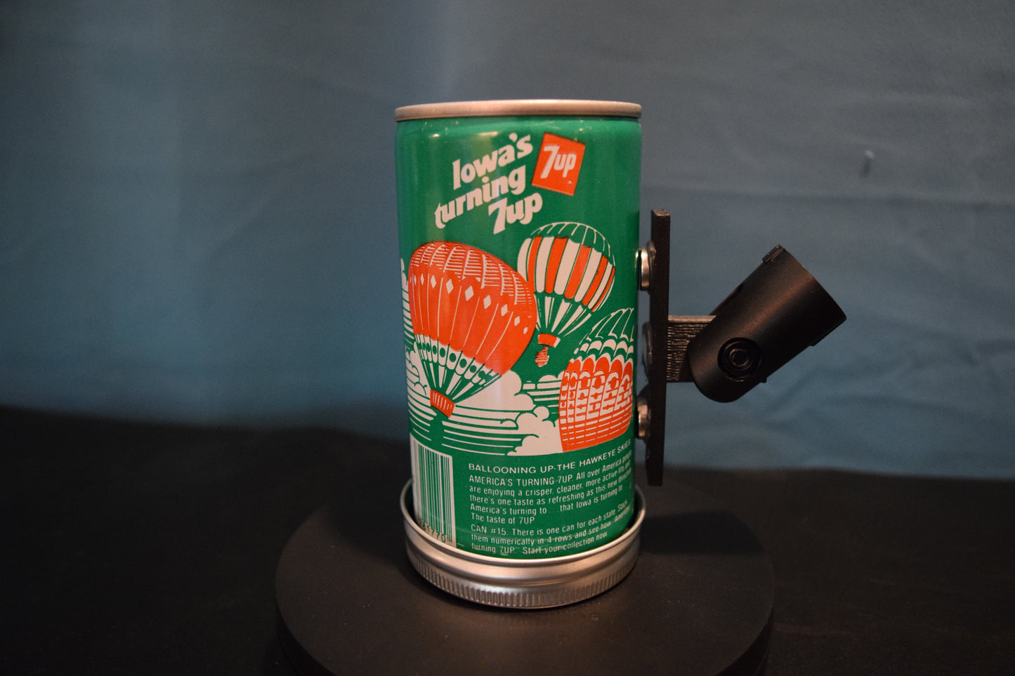 Lo Fi Soda Can Microphone - 50 States 1976 7Up Iowa