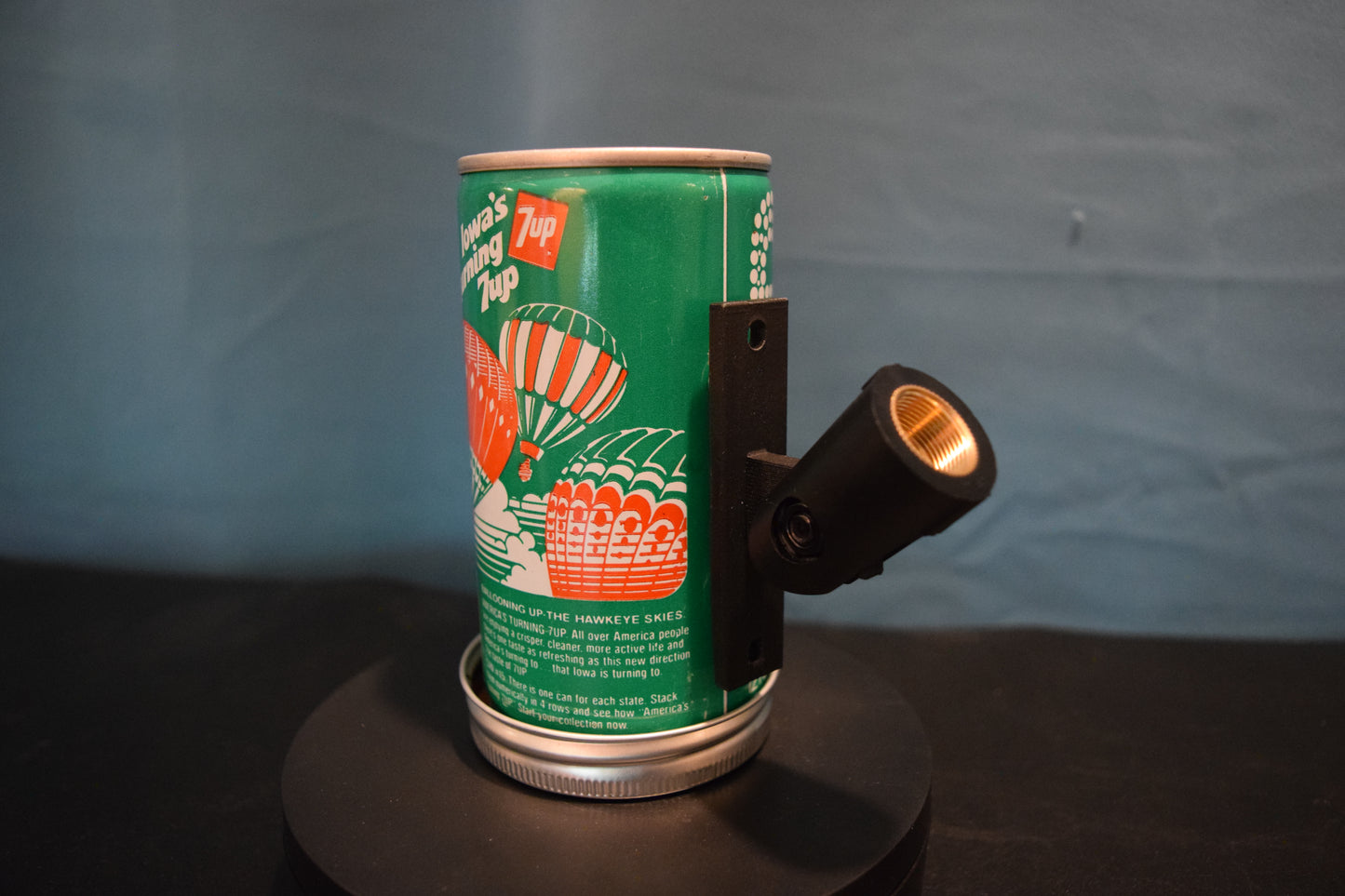 Lo Fi Soda Can Microphone - 50 States 1976 7Up Iowa