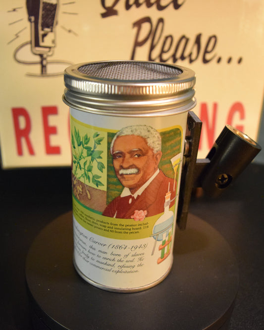 Lo Fi Soda Can Microphone - Graf's Lemon Lime, George Washington Carver