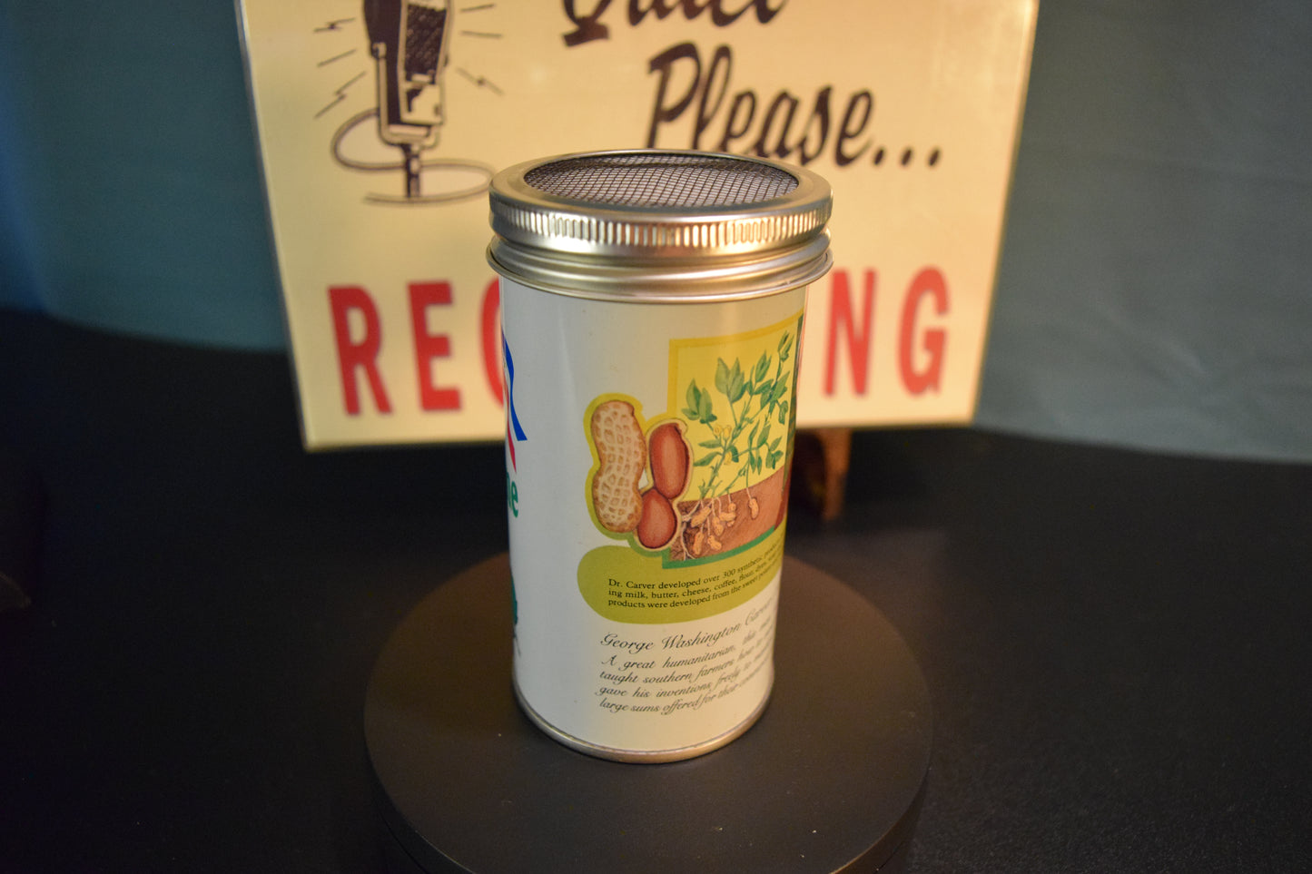 Lo Fi Soda Can Microphone - Graf's Lemon Lime, George Washington Carver