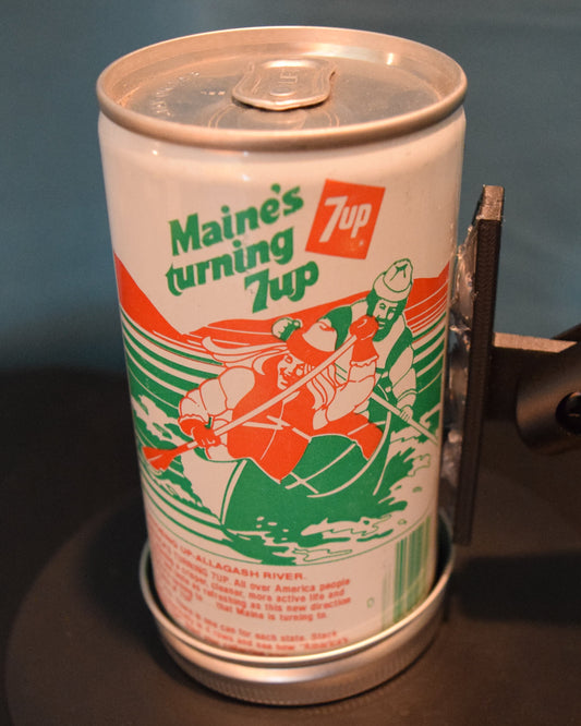 Lo Fi Soda Can Microphone - 50 States 1976 7Up Maine