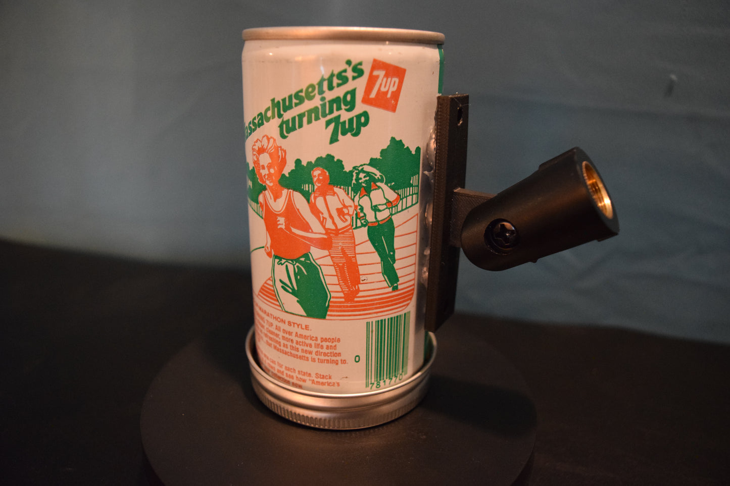 Lo Fi Soda Can Microphone - 50 States 1976 7Up Massachusetts
