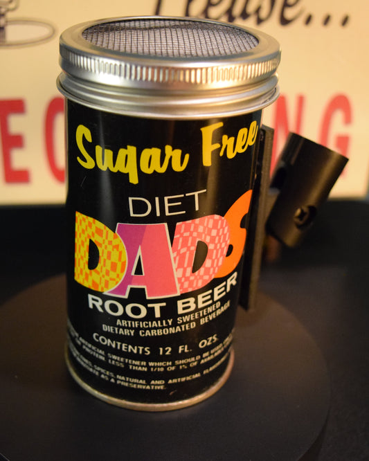 Lo Fi Soda Can Microphone - Dad's Sugar Free Root Beer