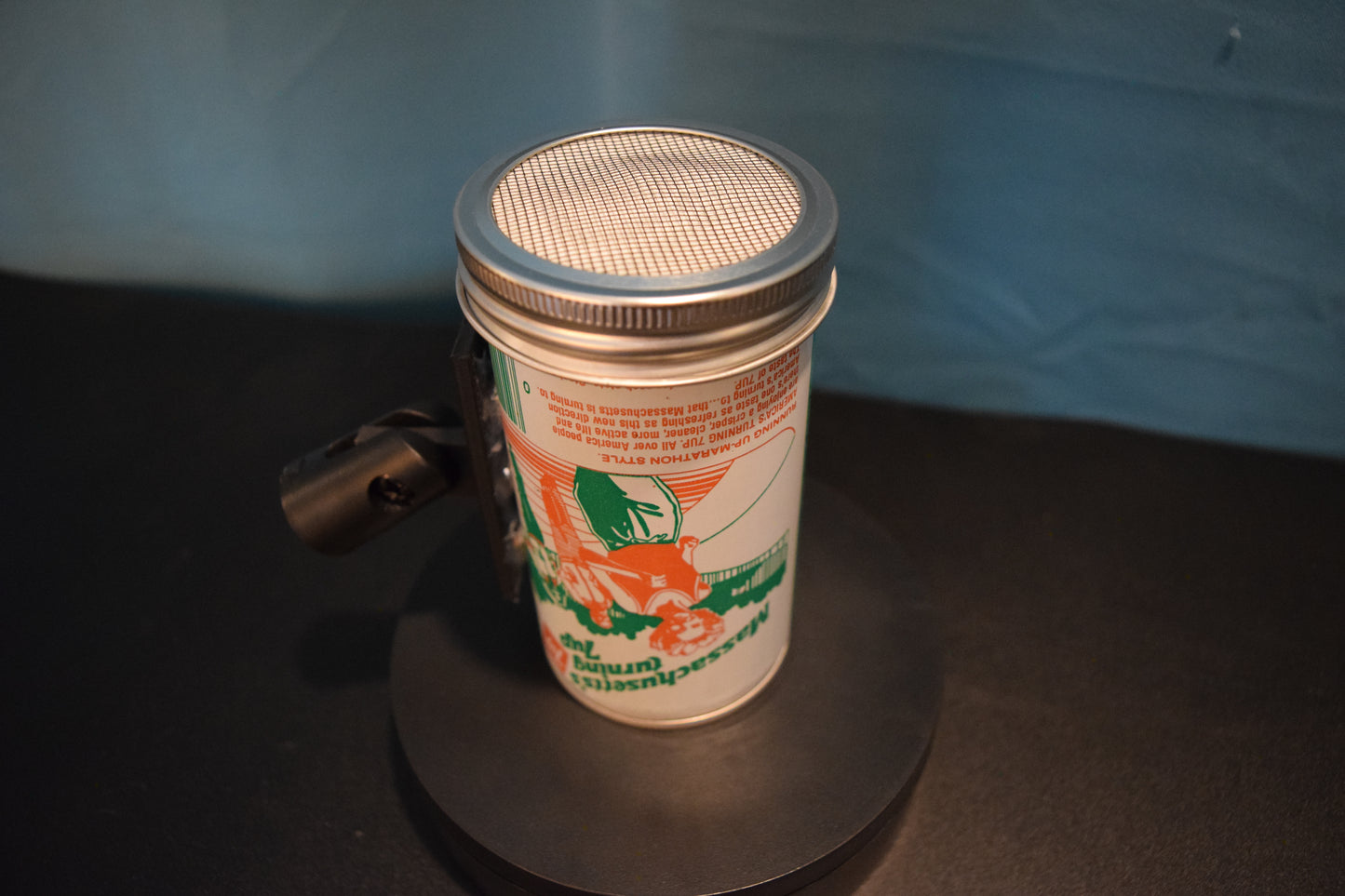 Lo Fi Soda Can Microphone - 50 States 1976 7Up Massachusetts