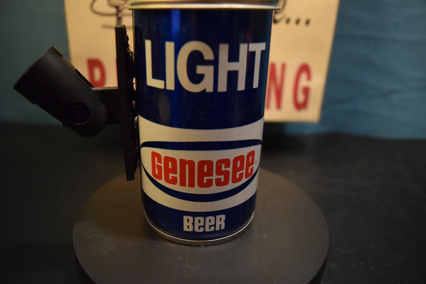 Lo Fi Beer Can Microphone - New York Genesee Light