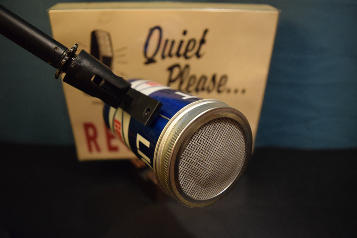 Lo Fi Beer Can Microphone - New York Genesee Light