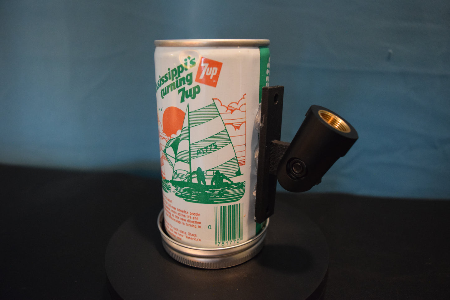Lo Fi Soda Can Microphone - 50 States 1976 7Up Mississippi