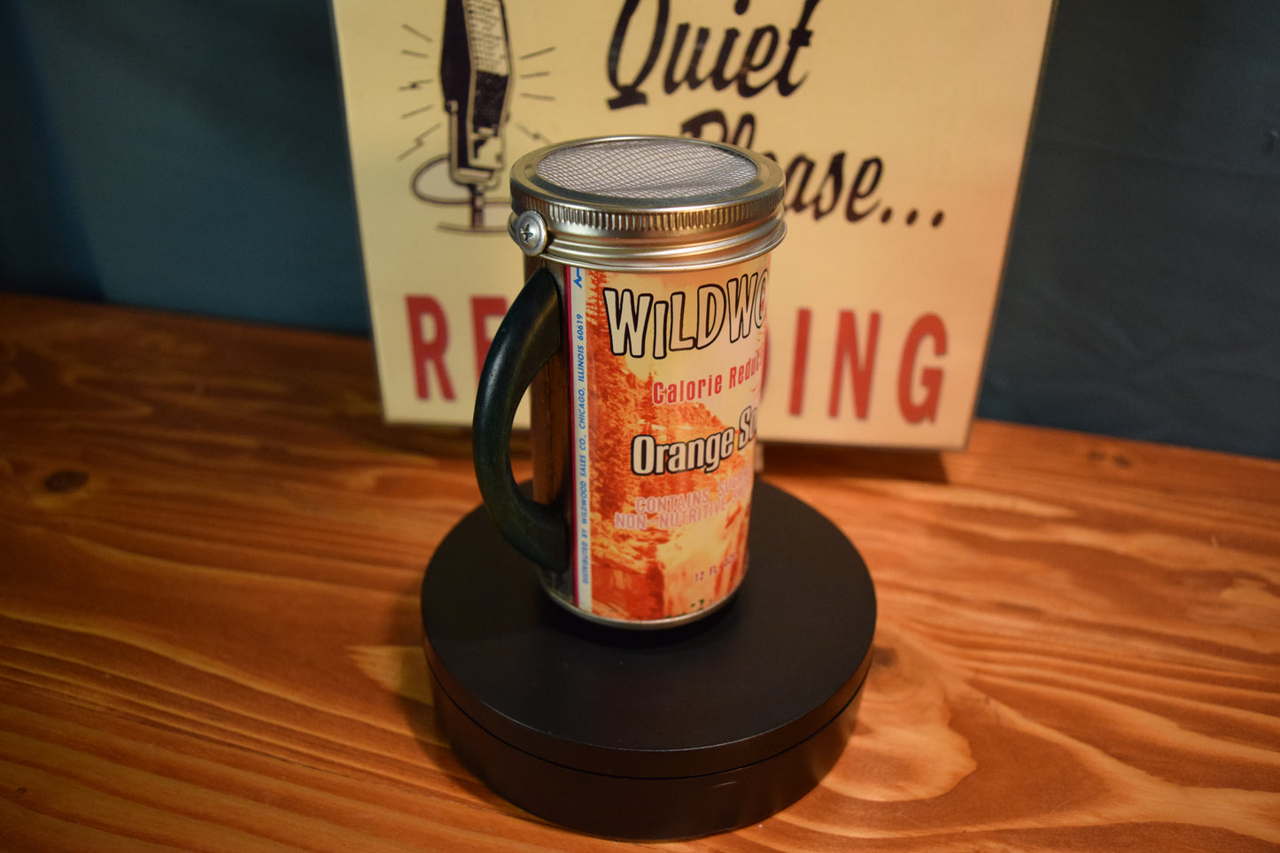 Lo Fi Soda Can Microphone - Wildwood Orange Soda