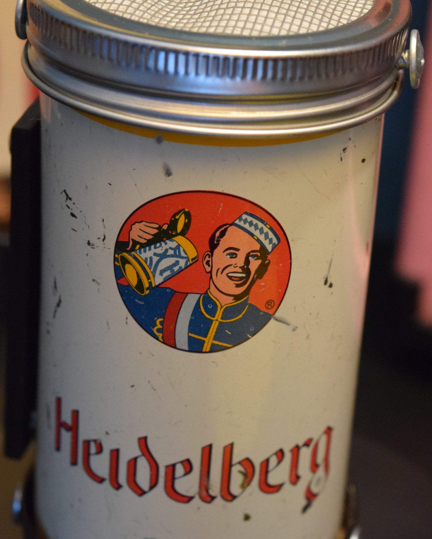 Lo Fi Beer Can Microphone - 1950s Boeing Wind Tunnel Heidelberg