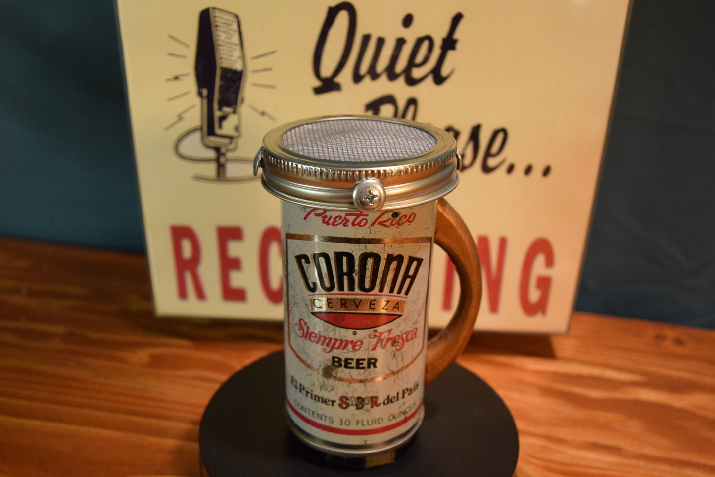 Lo Fi Beer Can Microphone - Corona