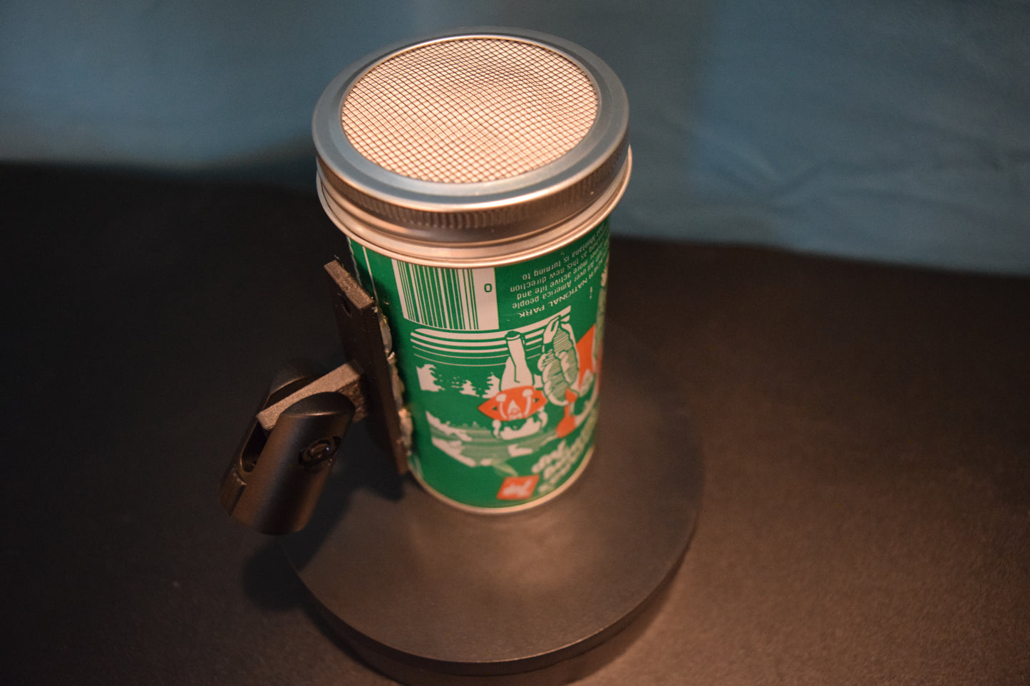 Lo Fi Soda Can Microphone - 50 States 1976 7Up Montana