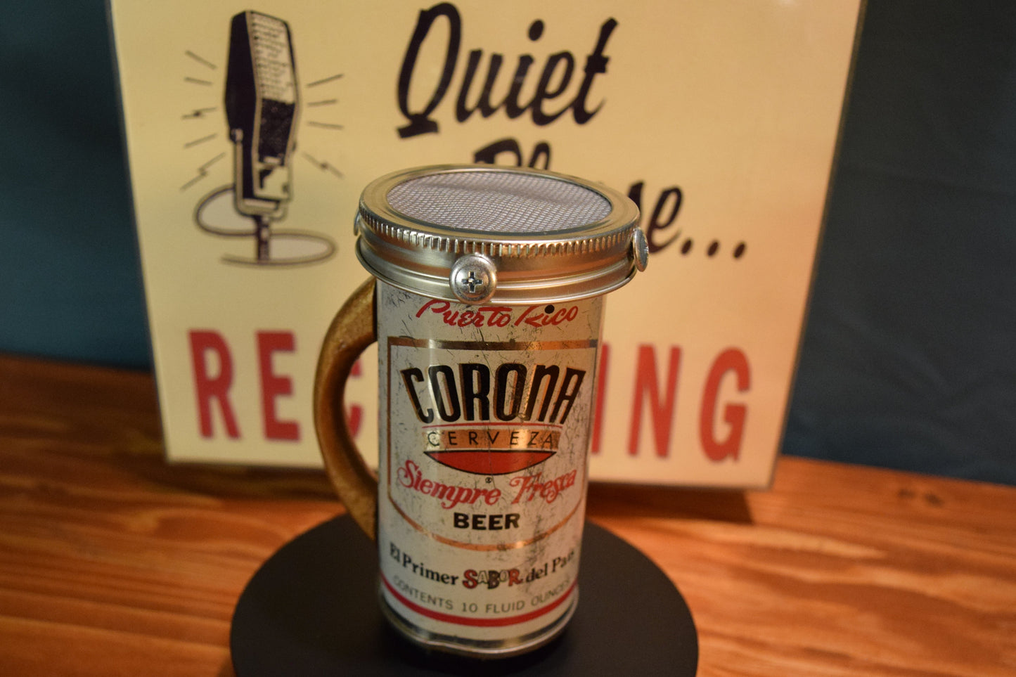 Lo Fi Beer Can Microphone - Corona