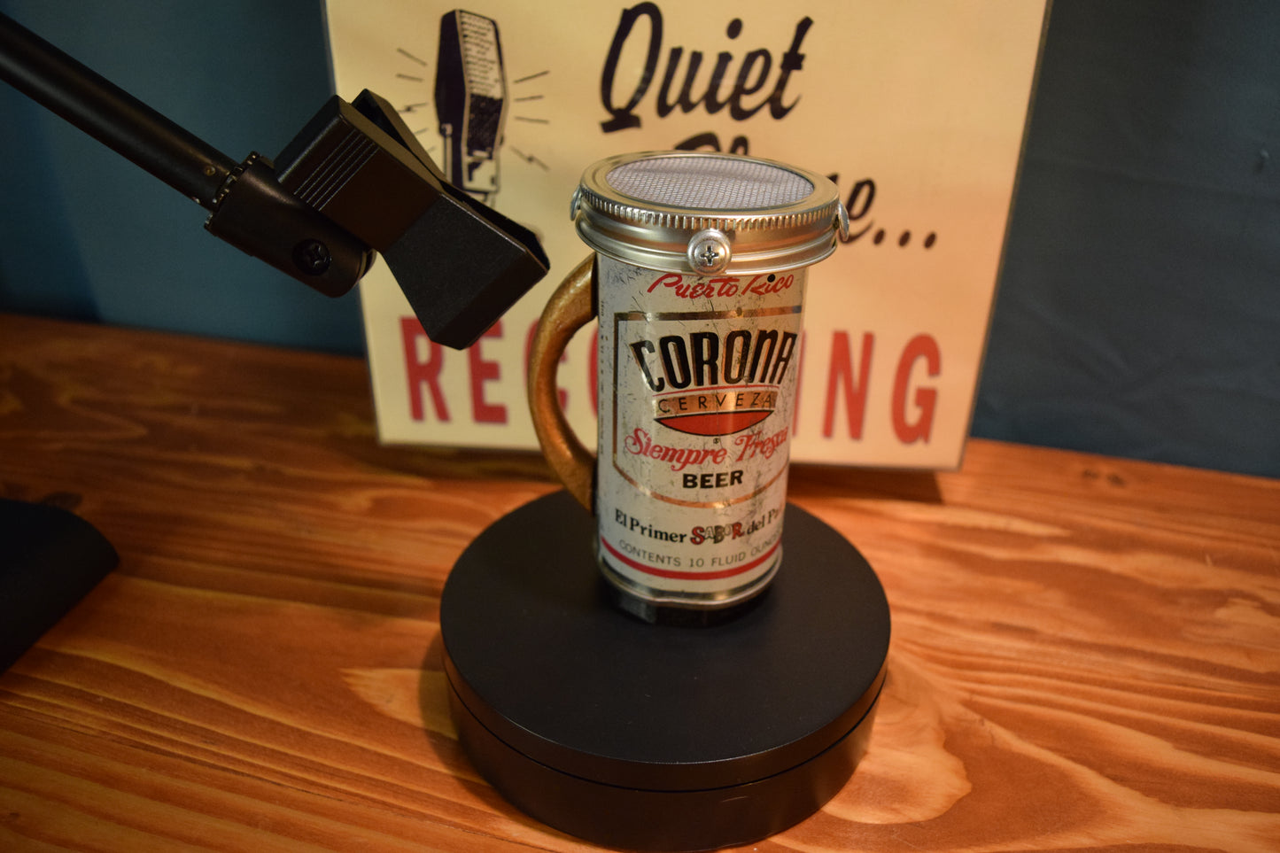 Lo Fi Beer Can Microphone - Corona