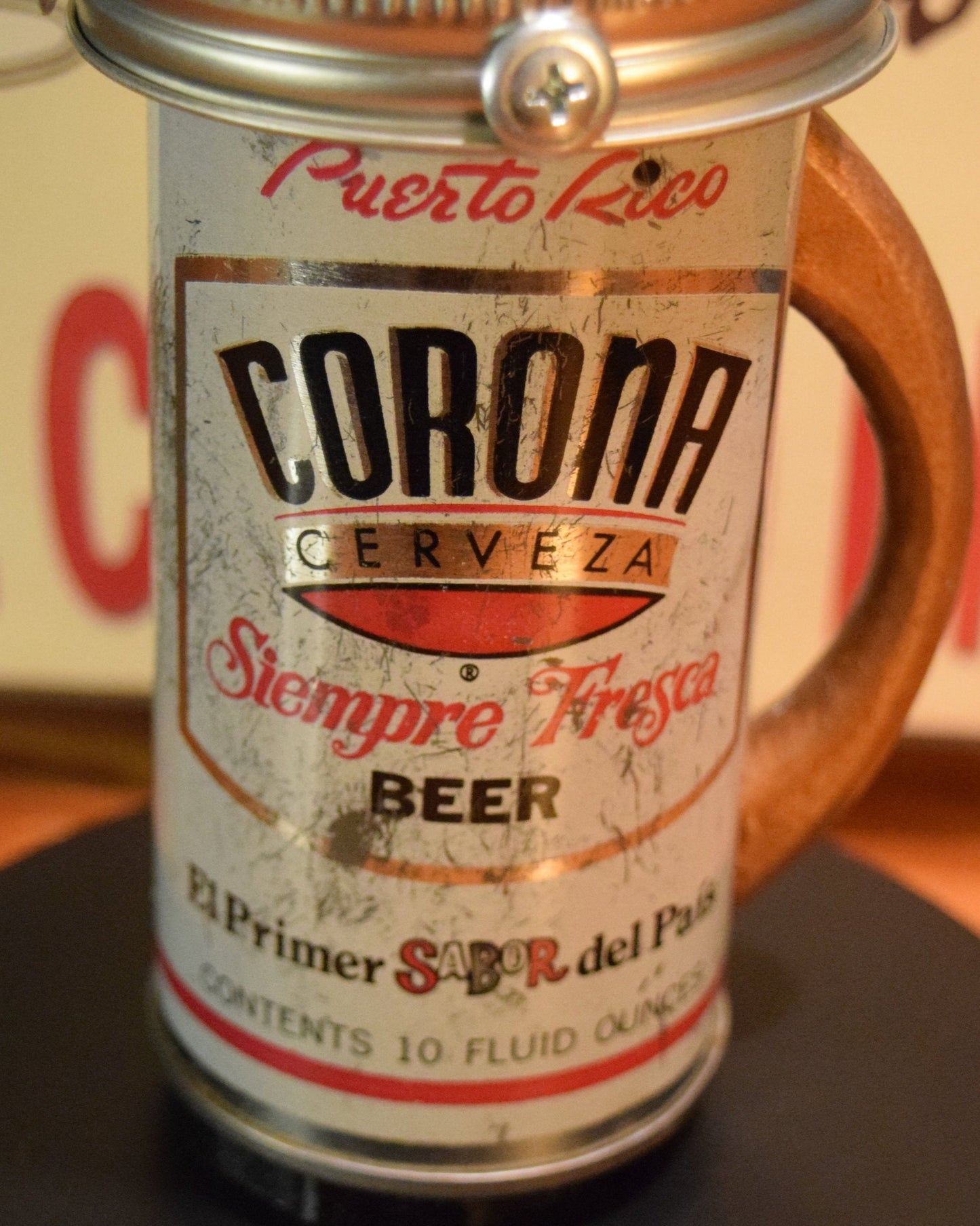 Lo Fi Beer Can Microphone - Corona