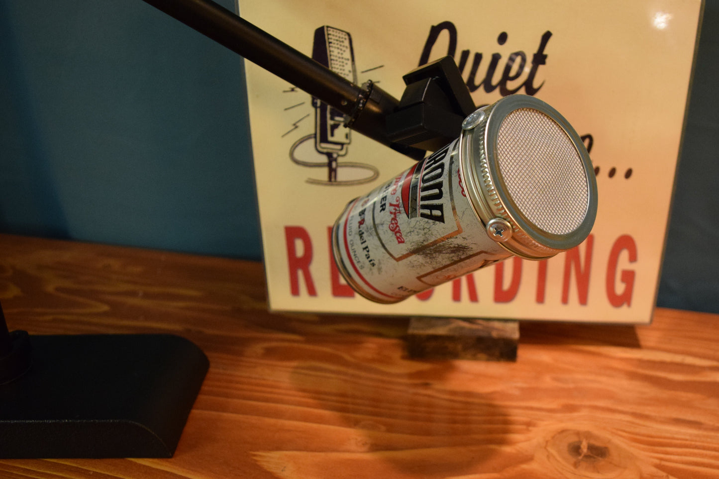 Lo Fi Beer Can Microphone - Corona