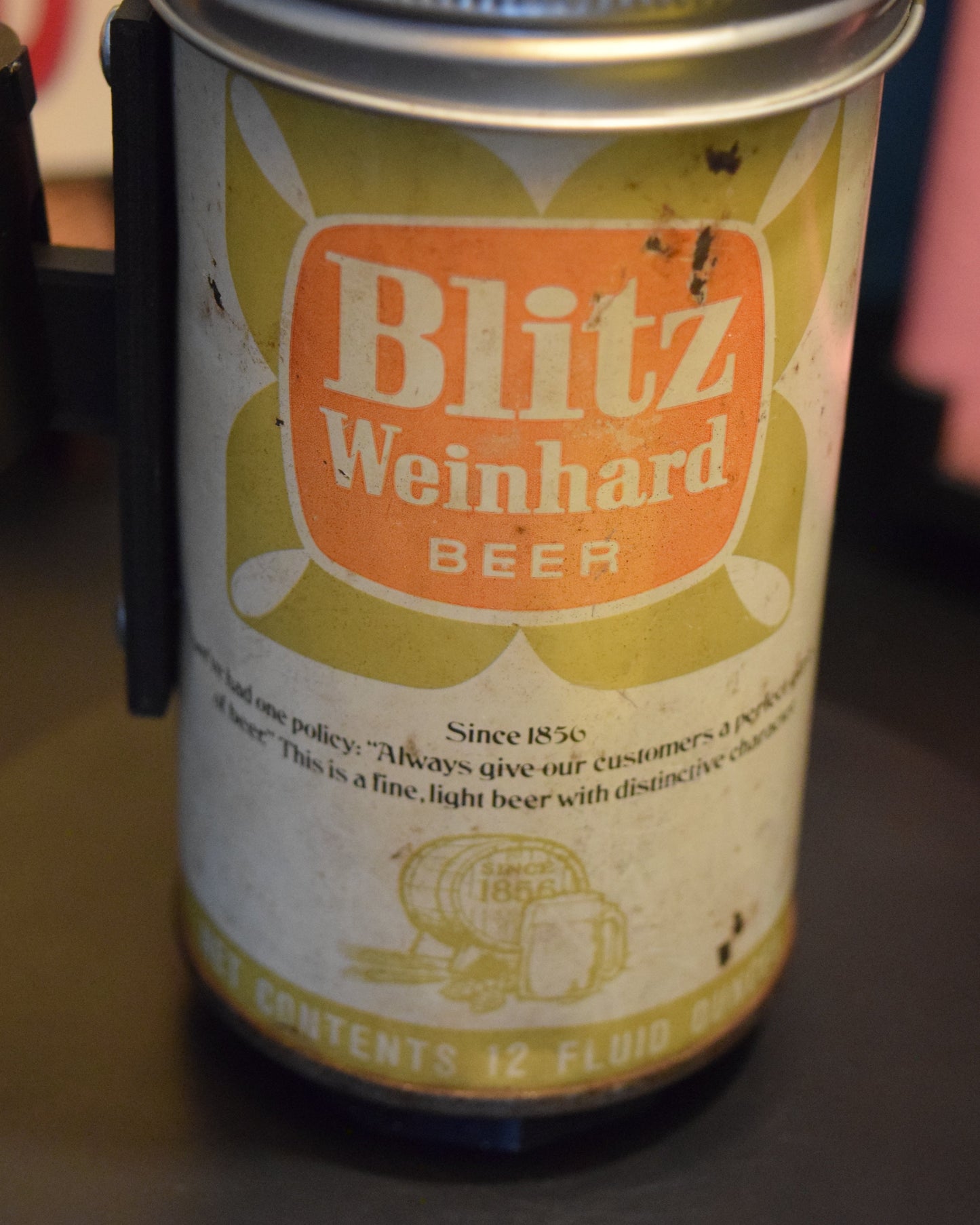 Lo Fi Beer Can Microphone - Blitz Weinhard