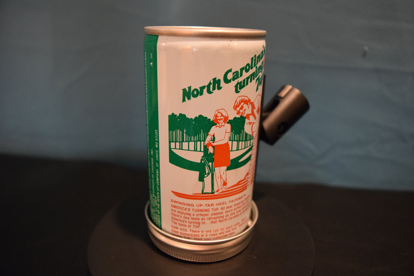 Lo Fi Soda Can Microphone - 50 States 1976 7Up North Carolina