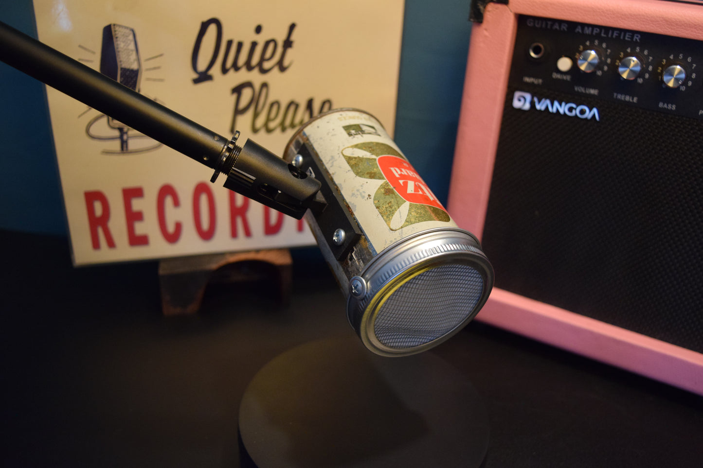 Lo Fi Beer Can Microphone - Blitz Weinhard Portland Brewery