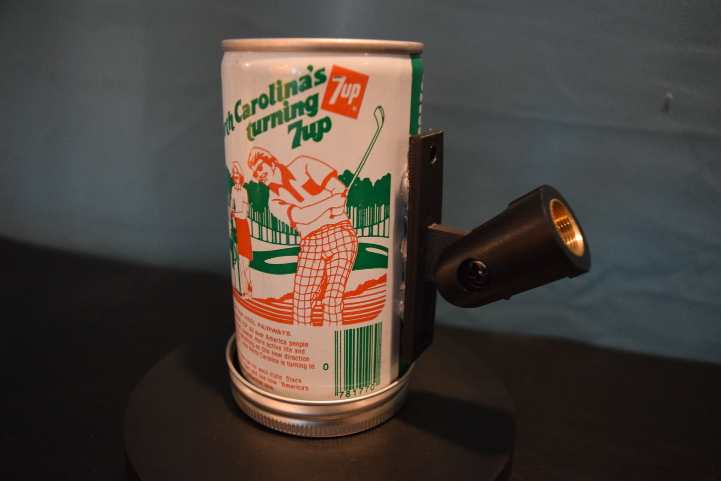 Lo Fi Soda Can Microphone - 50 States 1976 7Up North Carolina