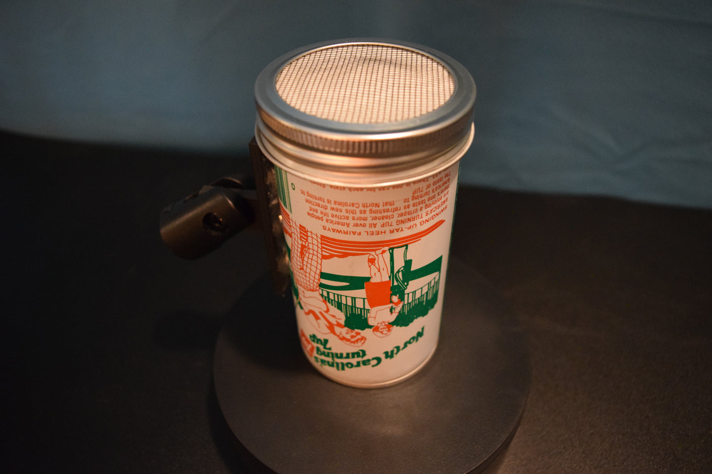 Lo Fi Soda Can Microphone - 50 States 1976 7Up North Carolina
