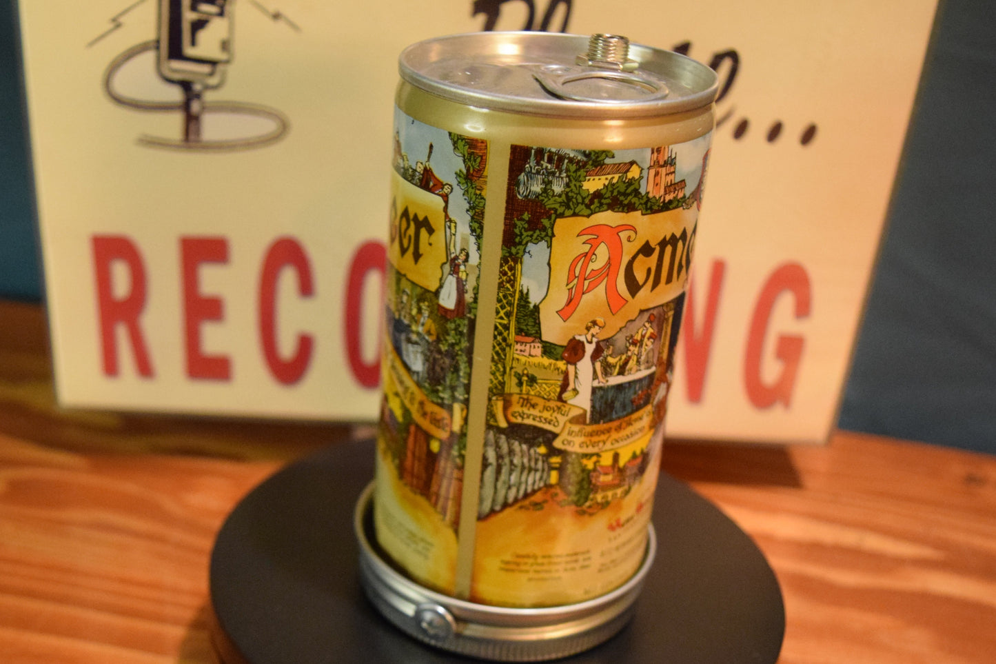 Lo Fi Beer Can Microphone - Acme Beer