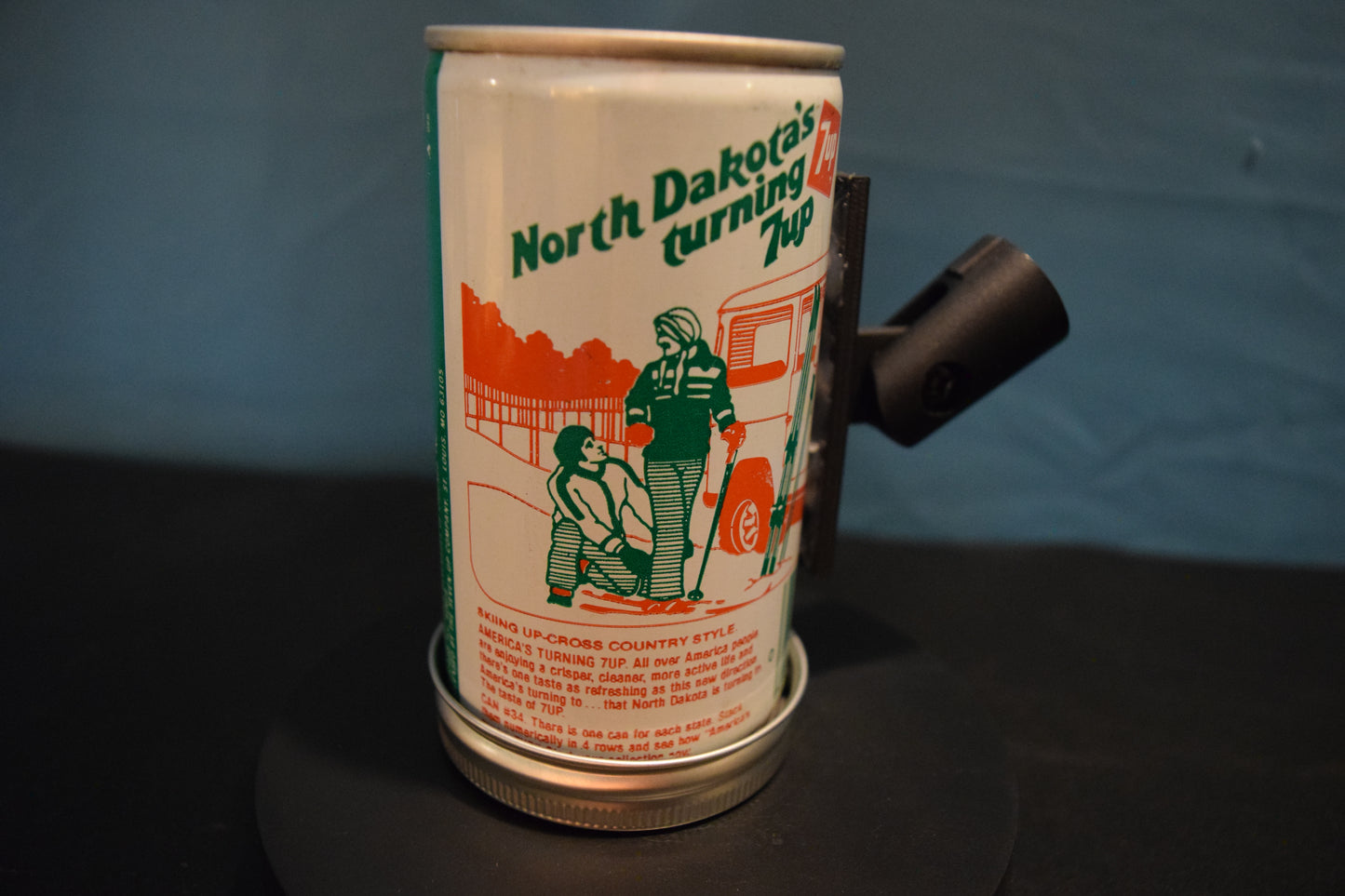 Lo Fi Soda Can Microphone - 50 States 1976 7Up North Dakota