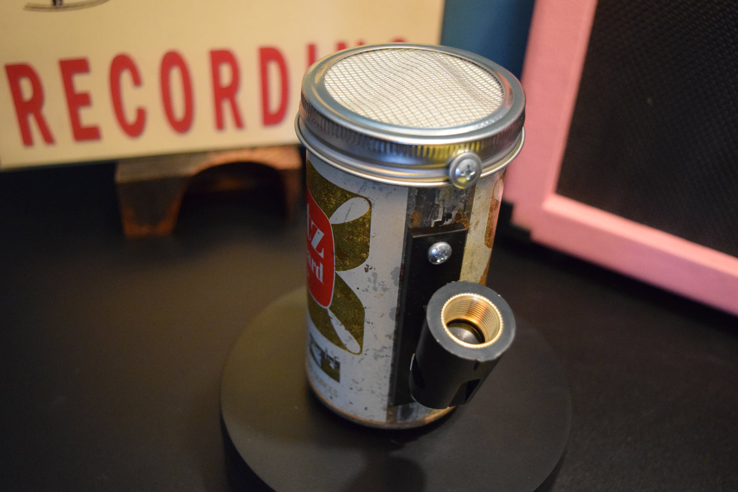 Lo Fi Beer Can Microphone - Blitz Weinhard Portland Brewery