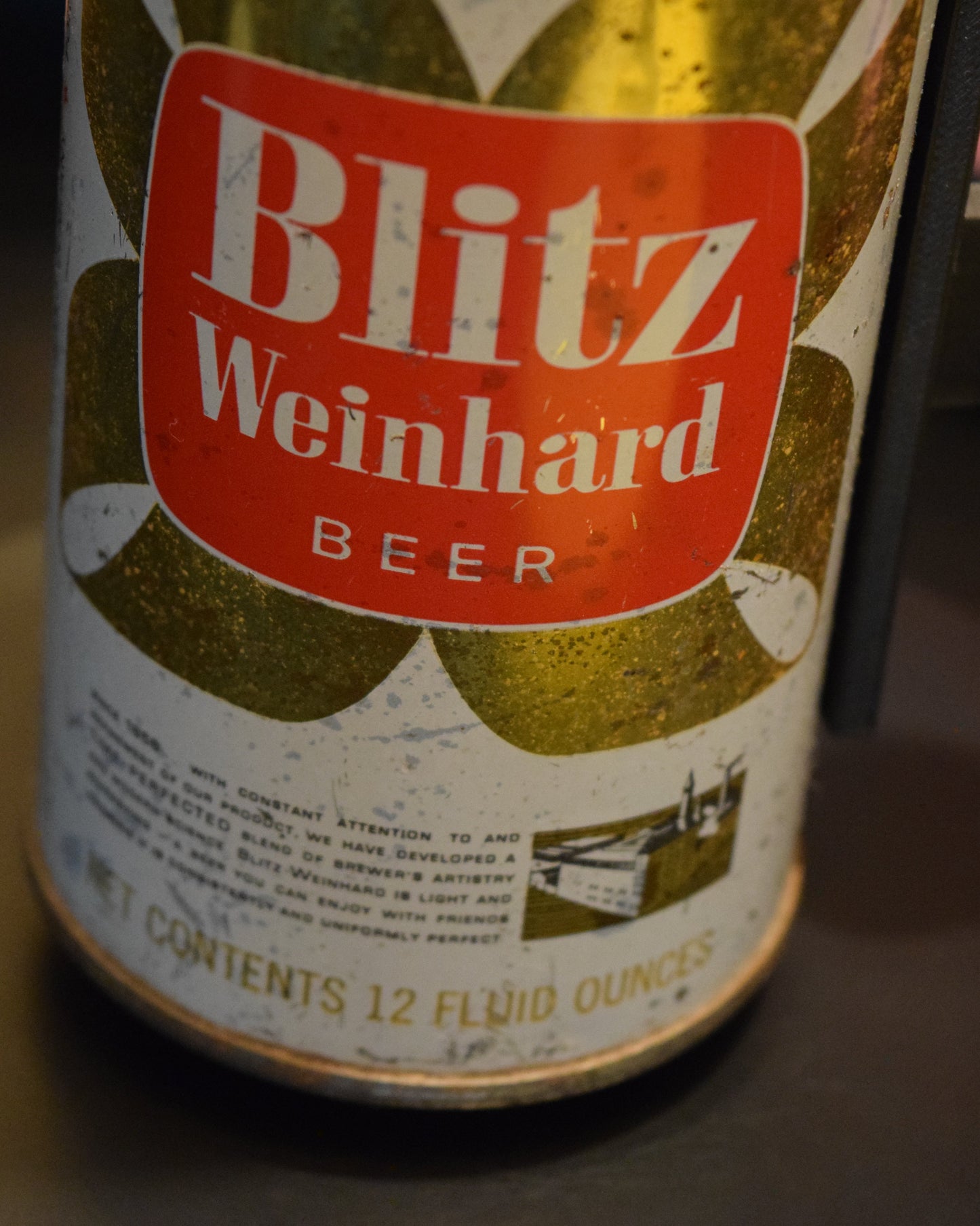 Lo Fi Beer Can Microphone - Blitz Weinhard Portland Brewery