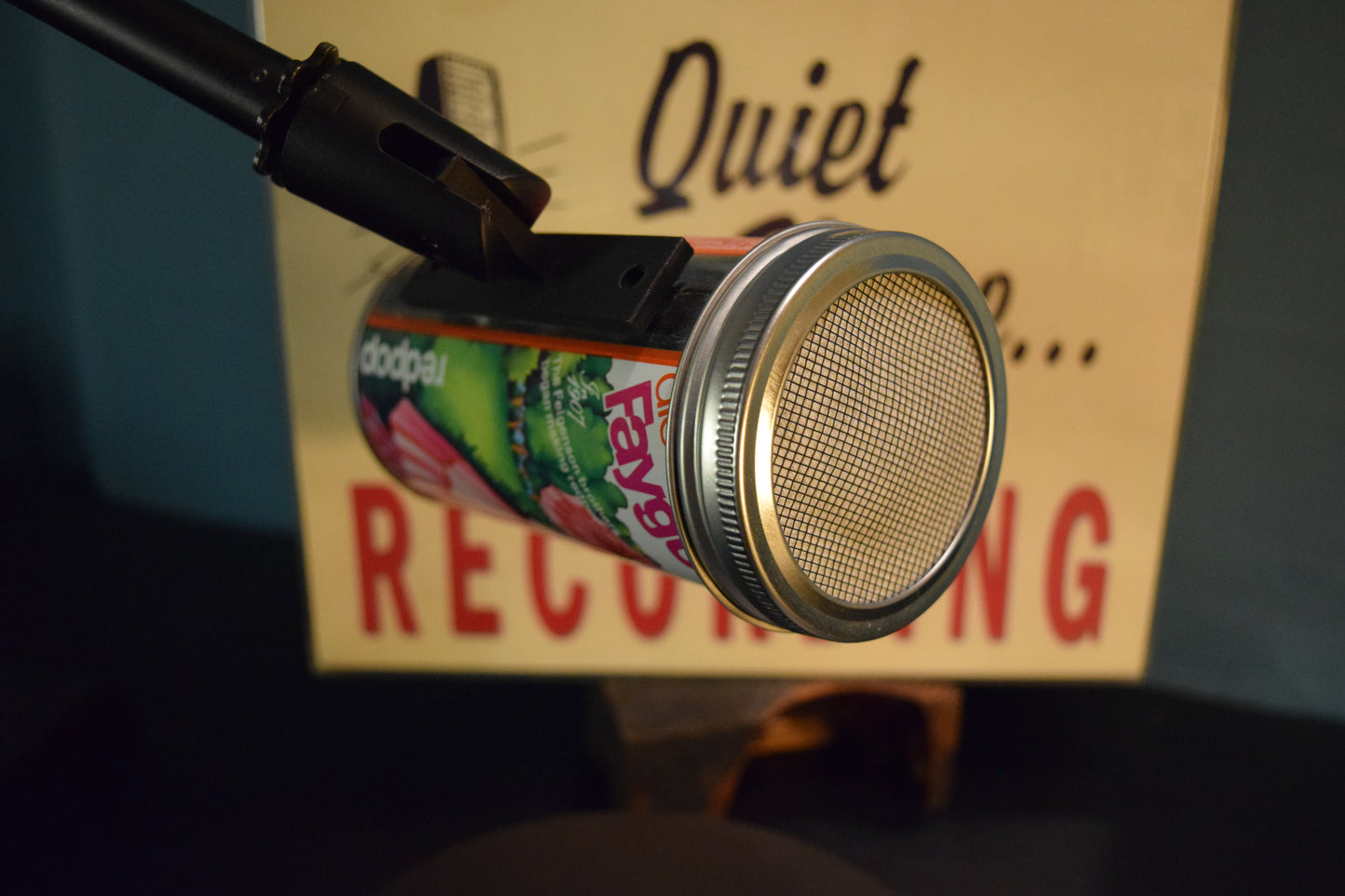 Lo Fi Soda Can Microphone - Diet Faygo, Red Pop