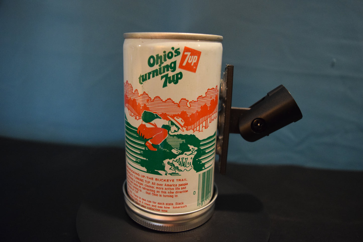 Lo Fi Soda Can Microphone - 1970s 7Up Ohio