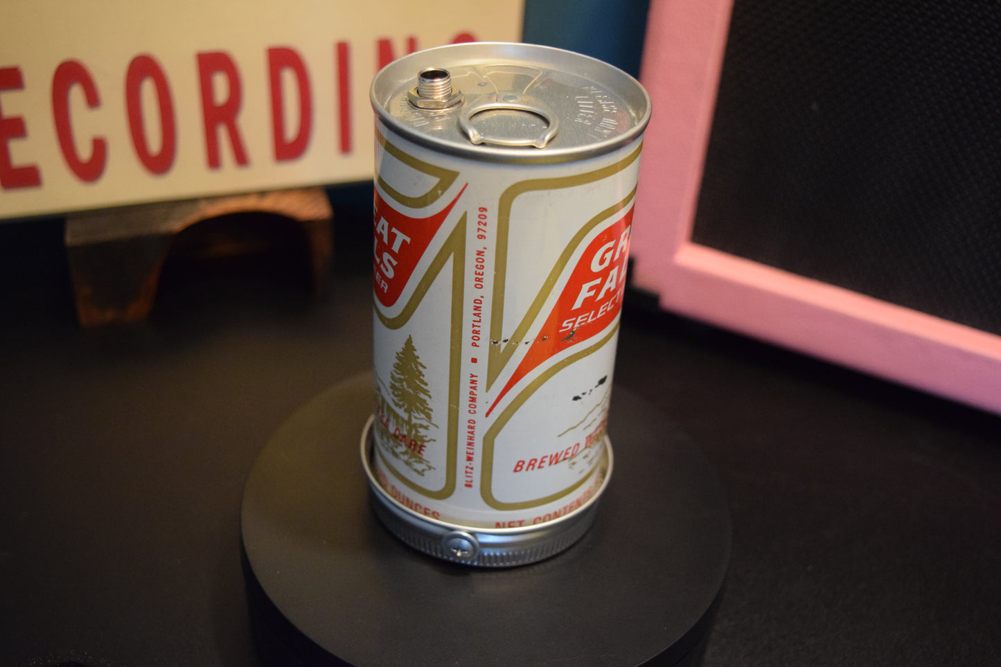 Lo Fi Beer Can Microphone - Great Falls