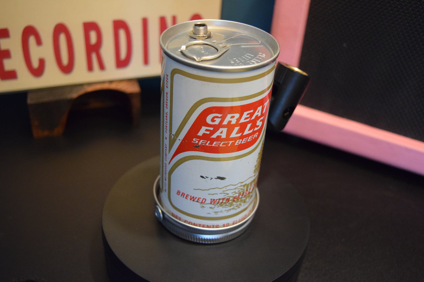 Lo Fi Beer Can Microphone - Great Falls