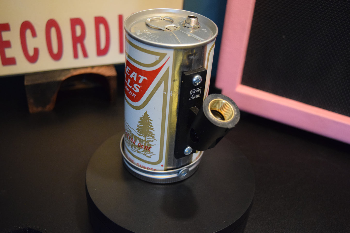 Lo Fi Beer Can Microphone - Great Falls