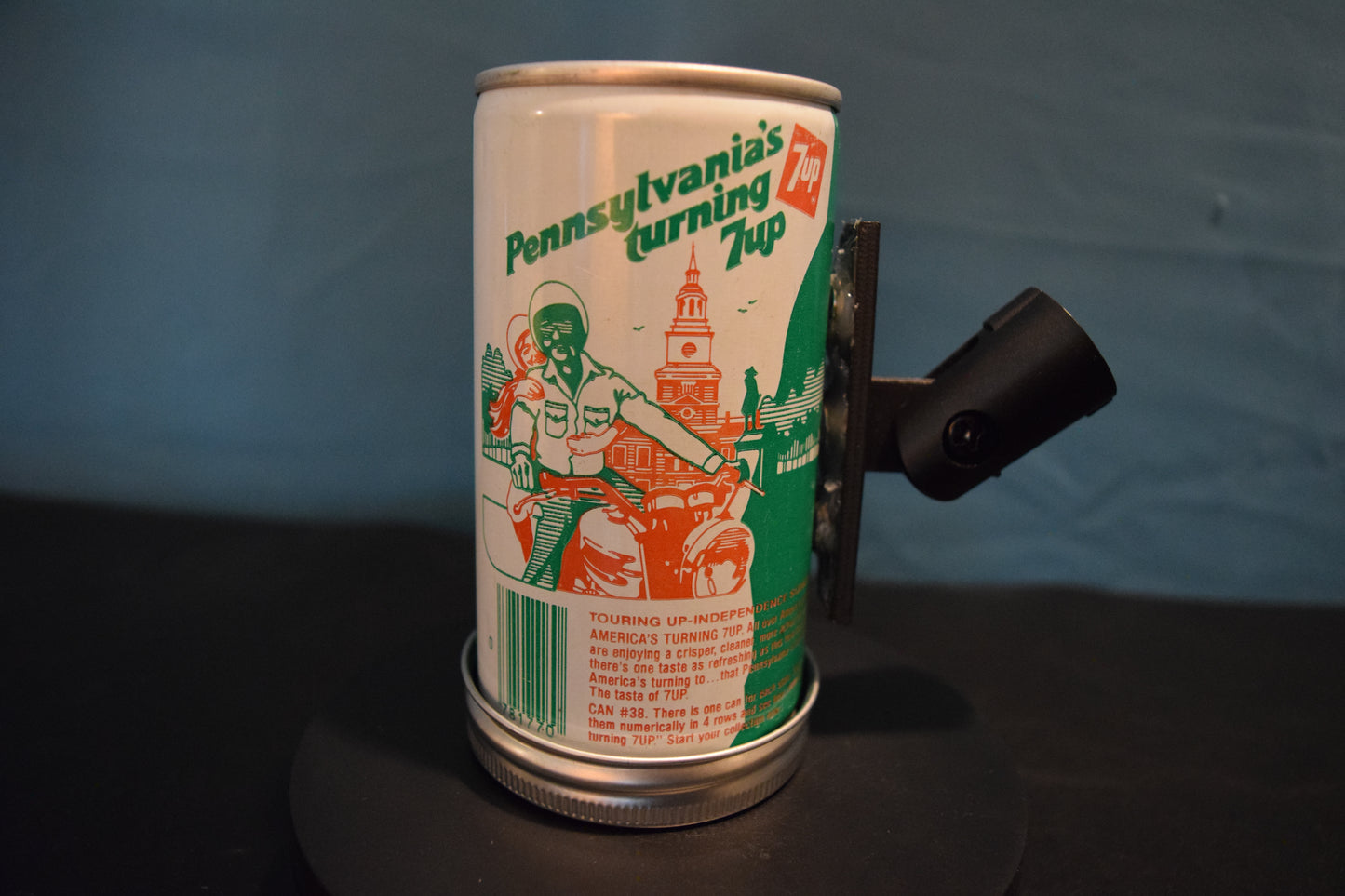 Lo Fi Soda Can Microphone - 50 States 1976 7Up Pennsylvania