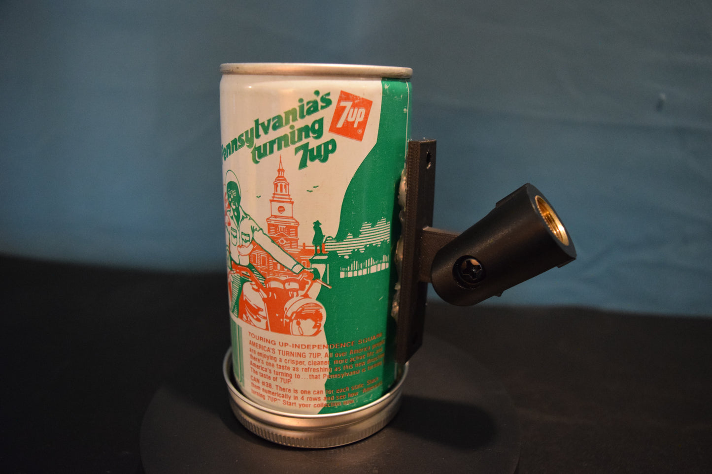 Lo Fi Soda Can Microphone - 50 States 1976 7Up Pennsylvania