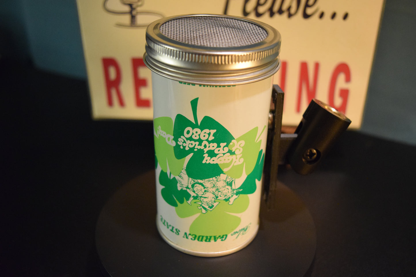 Lo Fi Beer Can Microphone - Bilow New Jersey, 1980 St. Patrick's Day