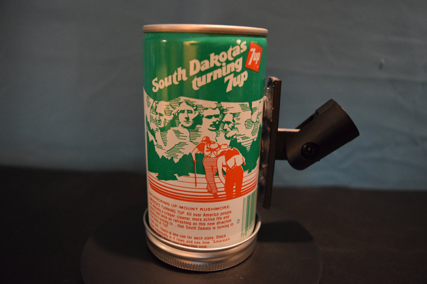 Lo Fi Soda Can Microphone - 50 States 1976 7Up South Dakota