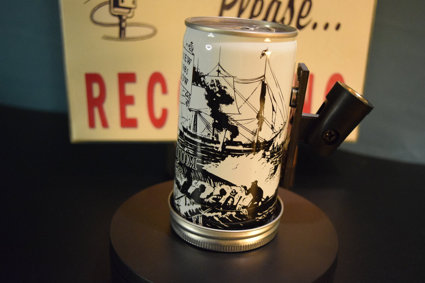 Lo Fi Beer Can Microphone - Bilow New Jersey, 1981 Happy New Year Ocean and Ships