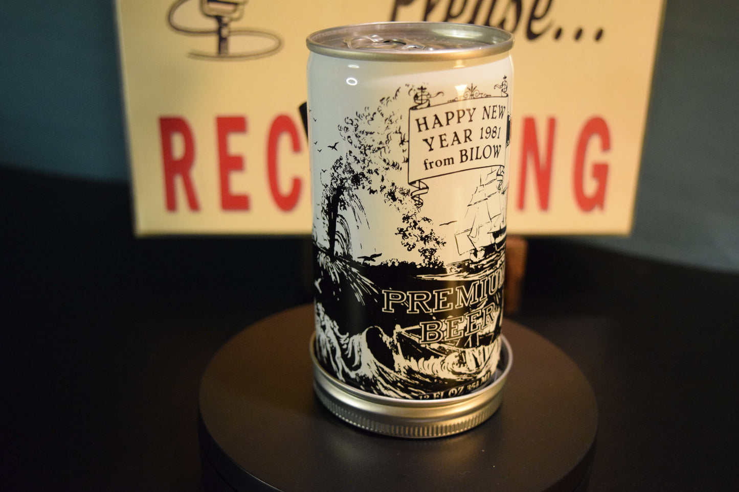 Lo Fi Beer Can Microphone - Bilow New Jersey, 1981 Happy New Year Ocean and Ships