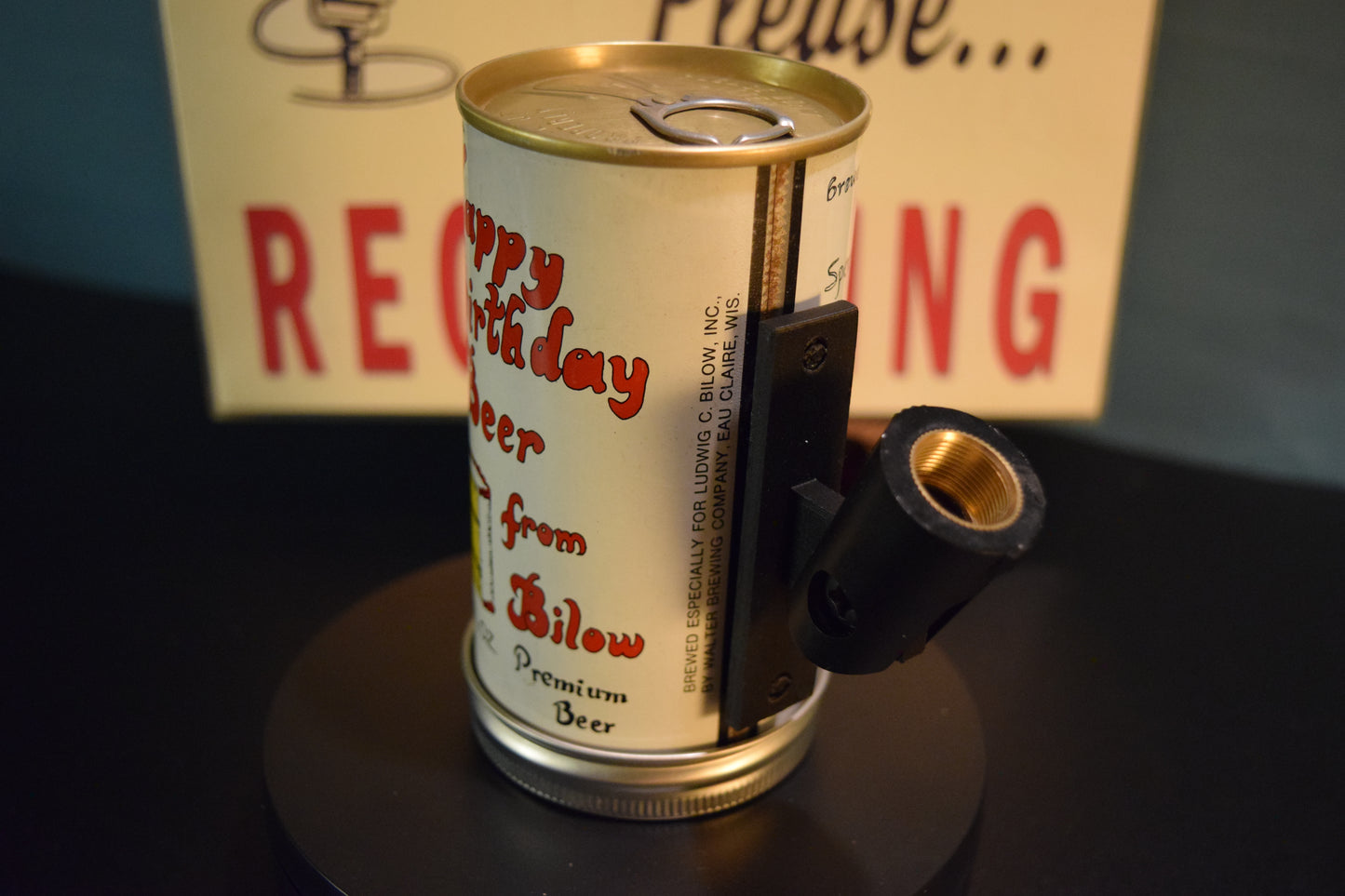 Lo Fi Beer Can Microphone - Bilow New Jersey, Happy Birthday