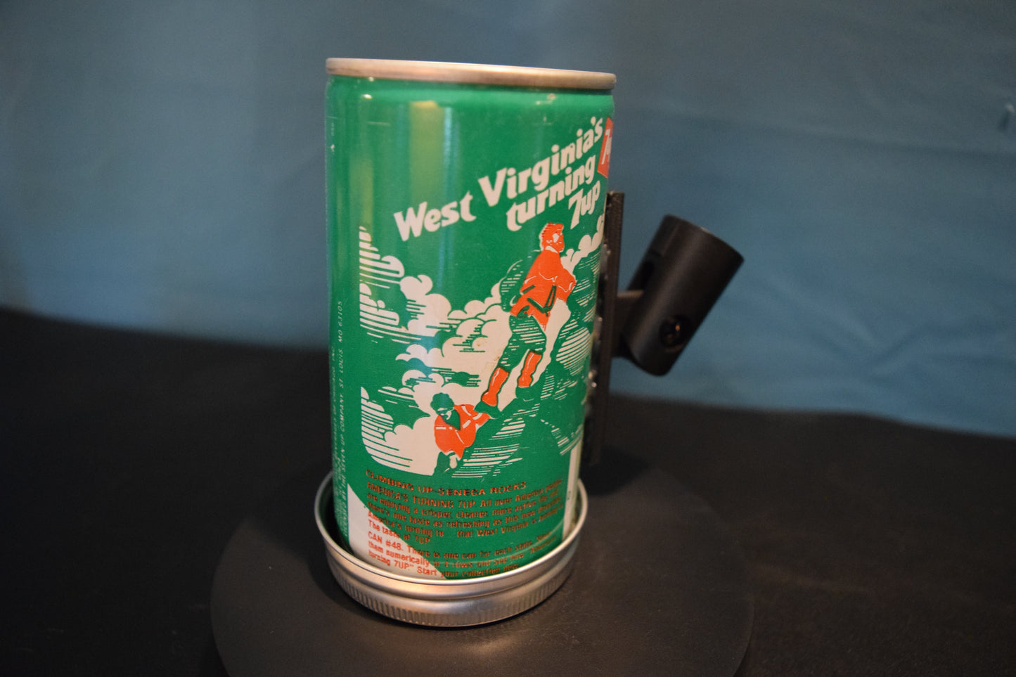 Lo Fi Soda Can Microphone - 50 States 1976 7Up West Virginia