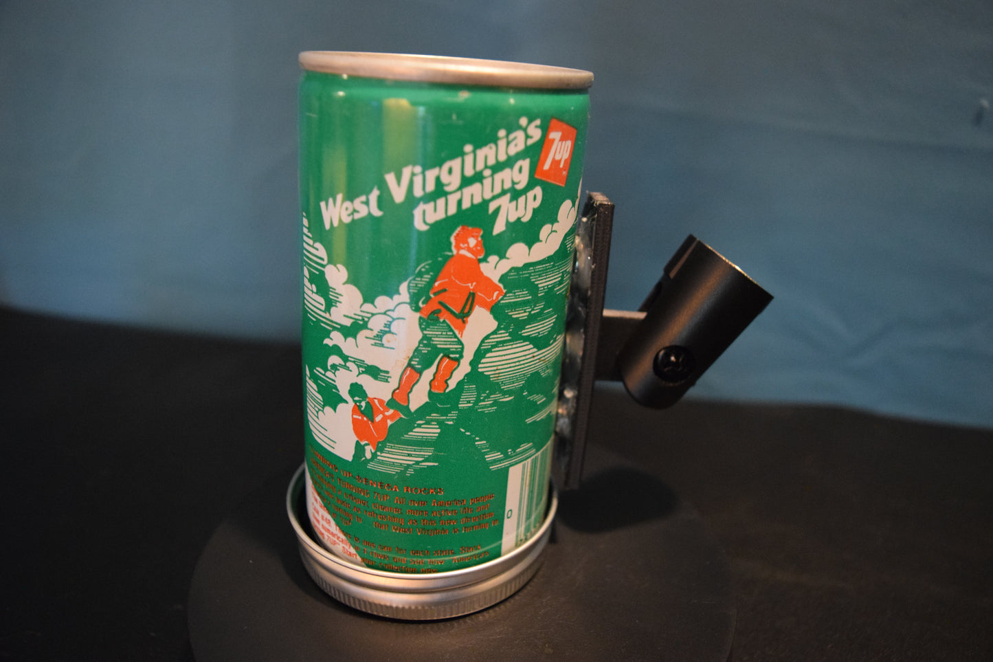 Lo Fi Soda Can Microphone - 50 States 1976 7Up West Virginia