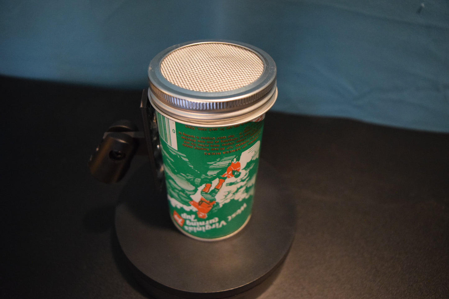 Lo Fi Soda Can Microphone - 50 States 1976 7Up West Virginia