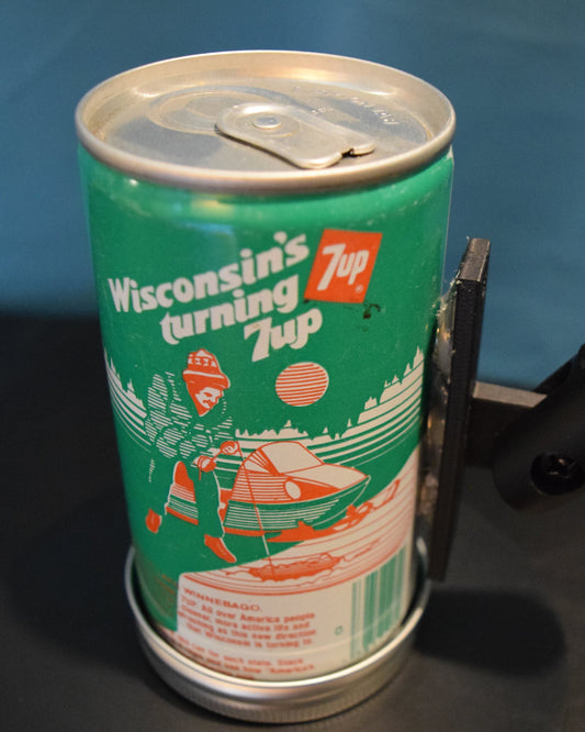 Lo Fi Soda Can Microphone - 50 States 1976 7Up Wisconsin