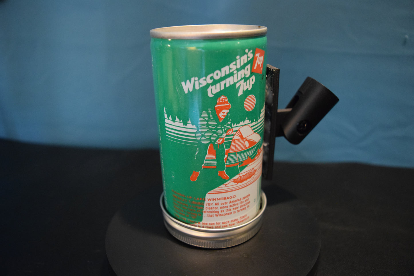 Lo Fi Soda Can Microphone - 50 States 1976 7Up Wisconsin
