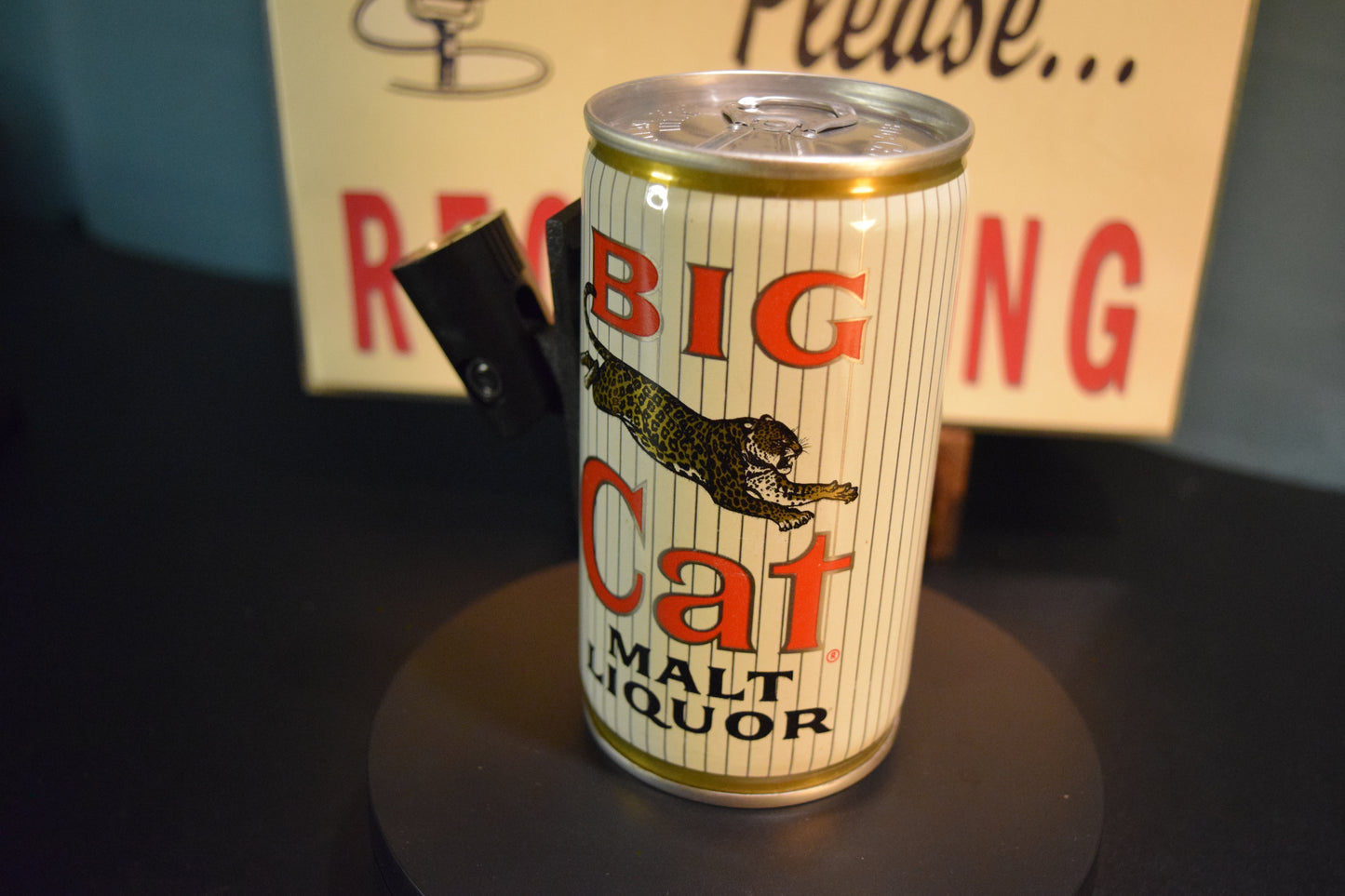 Lo Fi Beer Can Microphone - Big Cat