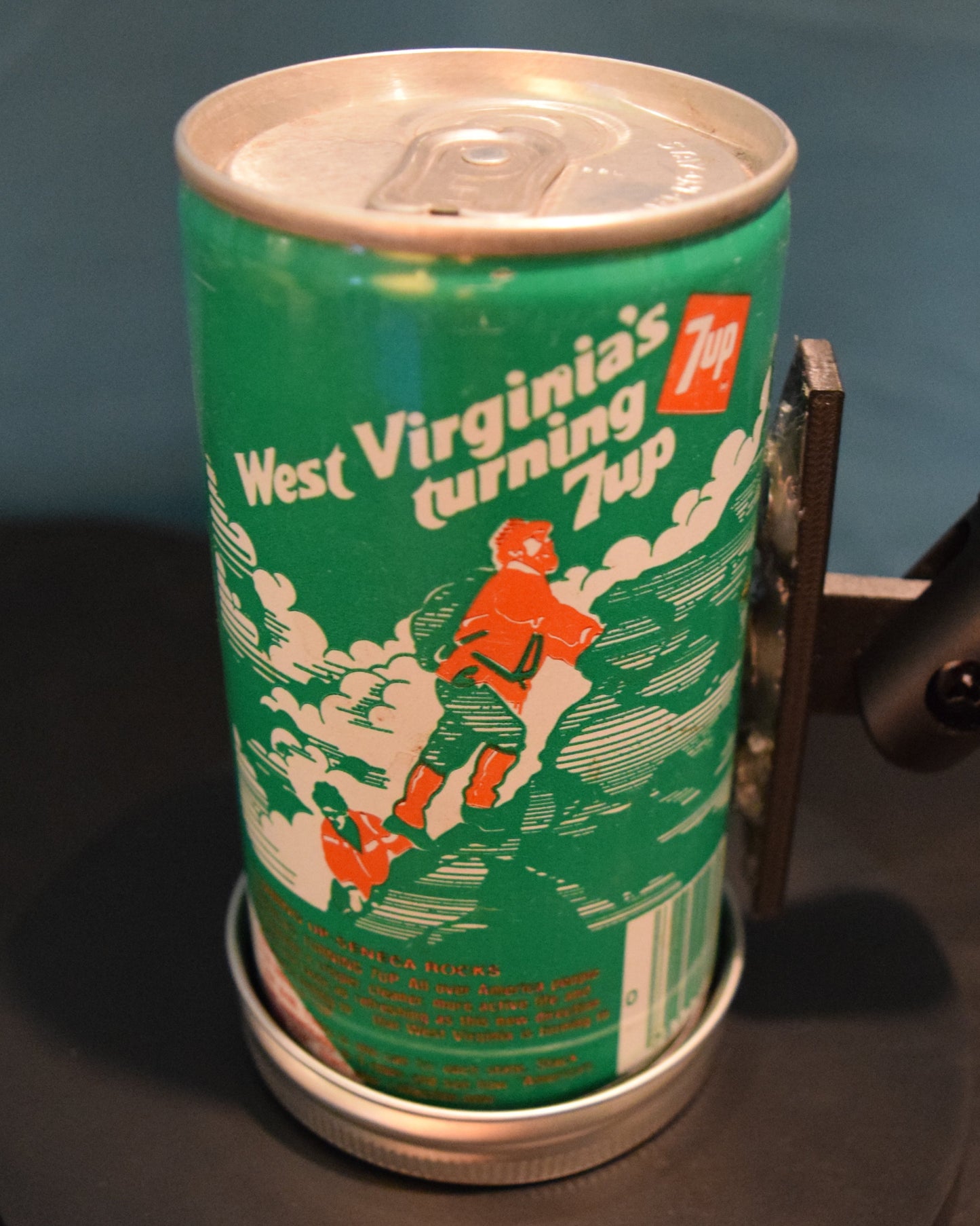 Lo Fi Soda Can Microphone - 50 States 1976 7Up West Virginia