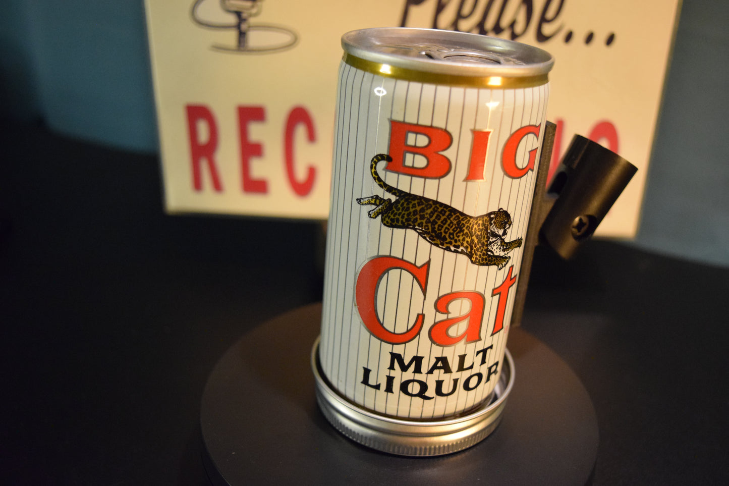 Lo Fi Beer Can Microphone - Big Cat