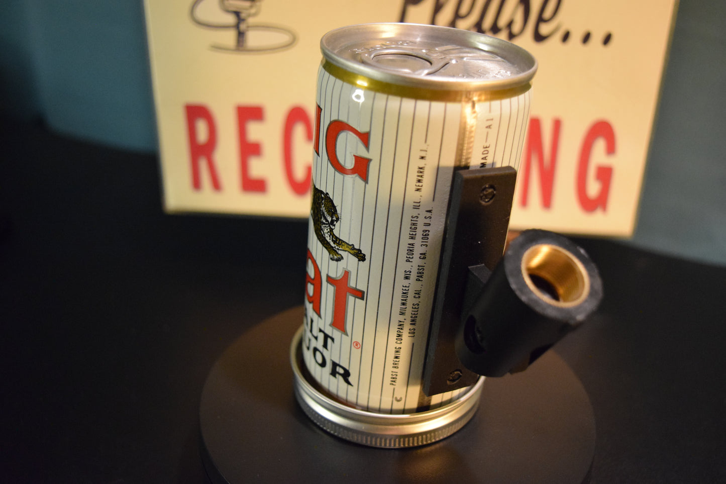 Lo Fi Beer Can Microphone - Big Cat